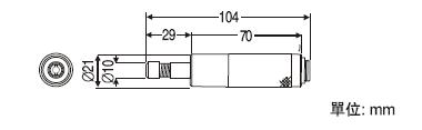 ZDP-10以上(6.35mm六角適配器)數(shù)顯扭力起子測(cè)試儀傳感器尺寸